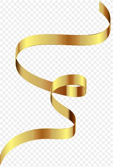 Gold Ribbon Ribbon Png X Px Watercolor Bangle Brass Gold Jewellery Download Free