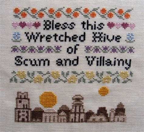 Bless This House Mos Eisley Edition Cross Stitch Pattern