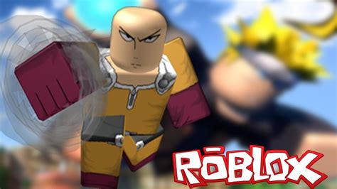 One Punch Man Vs Naruto In Roblox Roblox Anime Cross Roblox