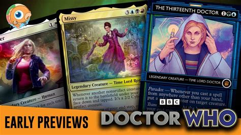 Doctor Who Mtg Spoilers Doctors And Doctors And Companions And Sagas Magic The Gathering