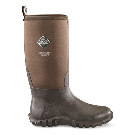 Brown Rubber Boots Sportsmans Guide