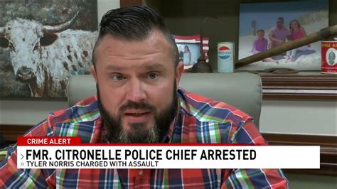 Former Citronelle Police Chief Arrested Nbc 15 Wpmi Youtube