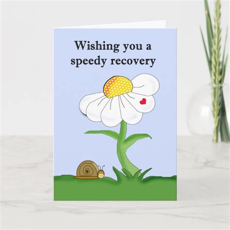 Wishing You A Speedy Recovery Card