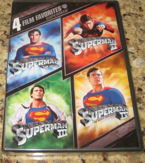 4 Film Favorites Superman Dvd For Sale Online Ebay
