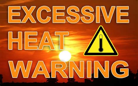 Many of the deceased have an extreme heat alert has been in effect for vancouver since saturday, with residents urged to stay. Excessive Heat Warning for Inland Valleys