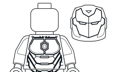 Lego Iron Man Printable Coloring Pages Lego Iron Man Coloring Pages