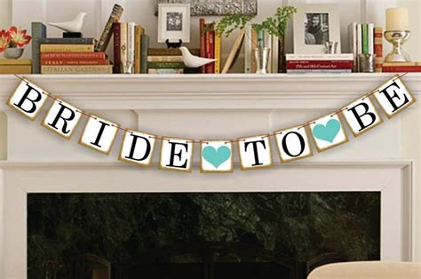 Bride To Be Banner Wedding Banners Bridal Shower Banner