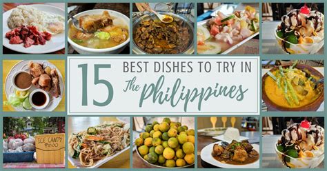 Receive new notifications of food for the hungry philippines, inc. Famous Filipino Food: 15 Must-Eat Dishes in the ...