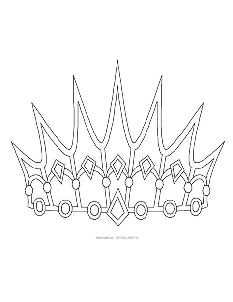 8 Princess Crown Template To Print Template Free Download