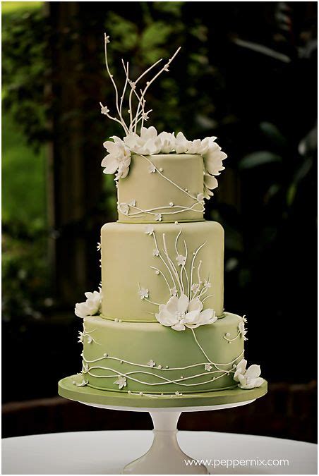 24 Pastel Sage Green Wedding Cakes Ideas Wedding Cakes Beautiful