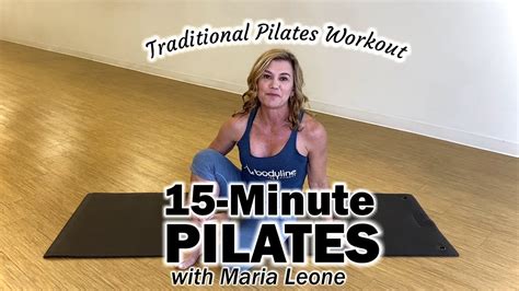 Traditional Pilates Workout 15 Minute Pilates Mat Exercise Youtube