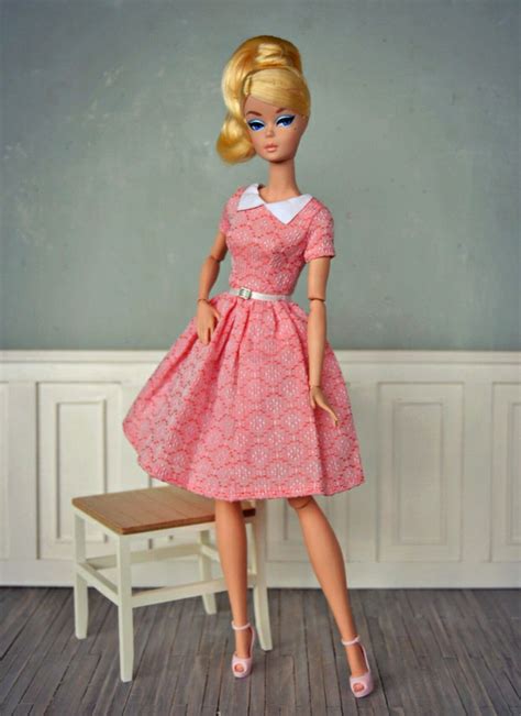 Classic Black Dress Posable Barbie Doll Sewing Barbie Clothes Barbie