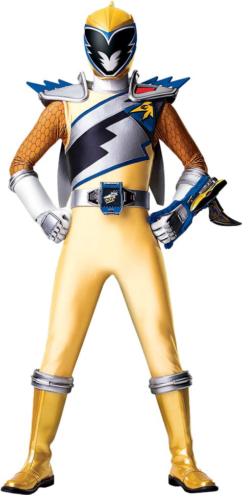 Download Kyoryu Gold Yellow Power Ranger Dino Charge Png Image With