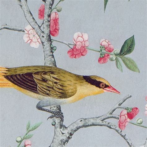 Chinese Birds And Foliage Chinoiserie Art Printvintage Etsy