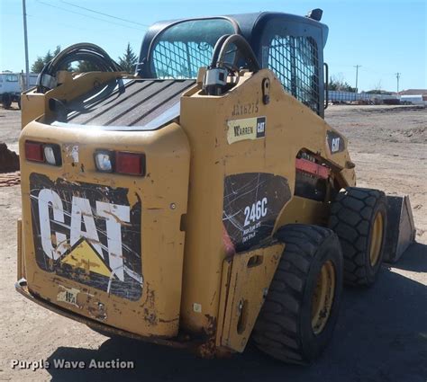 2012 Caterpillar 246c Skid Steer Loader In Moore Ok Item Dj1846 Sold