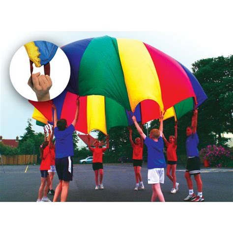 Parachute Games Can Be Used To Encourage Cooperative Non Competitive