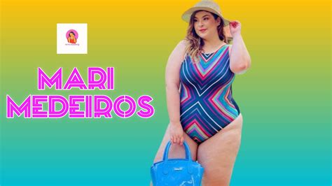 Mari Medeiros 🇧🇷  Brazilian Plus Size Model Curvy Fashion Model Brand Ambassador
