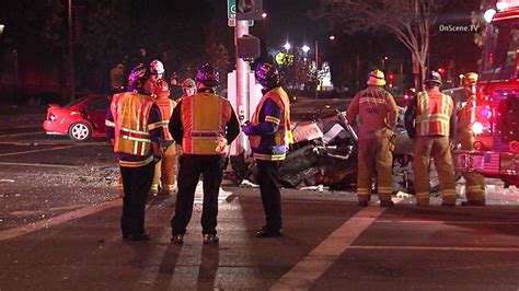 1 Killed 3 Critically Injured In Suspected Dui Crash In Lakewood Abc7 Los Angeles