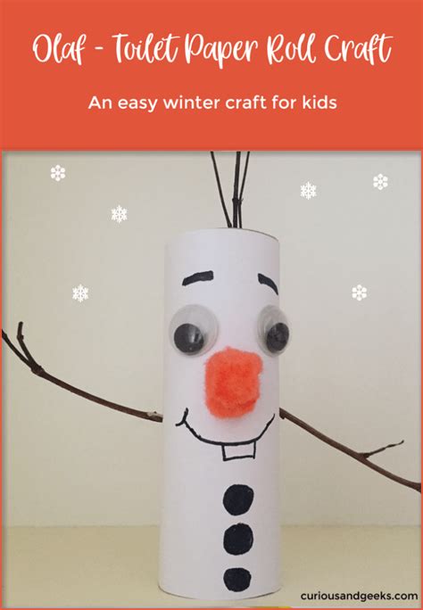 Snowman Toilet Paper Roll Crafts Christmas Crafts For Kids Curious