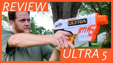 Nerf Ultra Five Review And Firing Demo Youtube