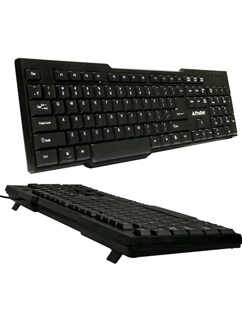 Prodot Wired Kb 207s Usb Standard Keyboard Ga Computers