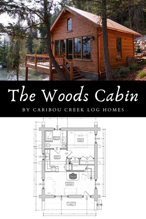 Most Efficient Log Home Floor Plan Layout Log Cabin Plans Small