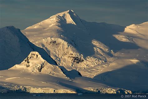 Mountains Along Antarctic Peninsula Rod Planck Photography
