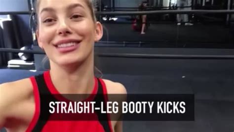 How To Get A Butt Like Victorias Secret Model Cami Morrone Without Going To The Gym Daily Star