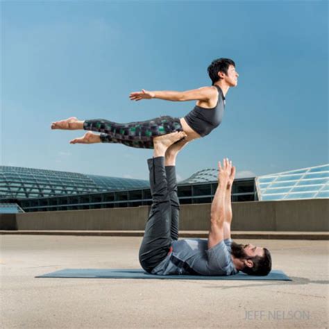 Acroyoga A Classic Sequence For Beginners Couples Yoga Poses