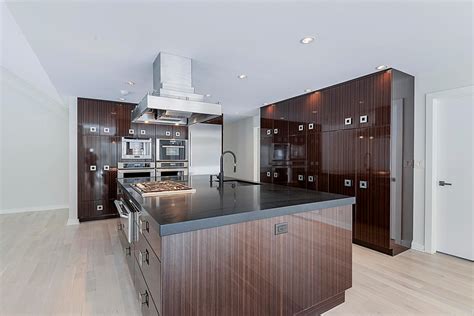 We are updating this gallery constantly as pictures become available. High-Gloss Brown Cabinets Wow in Contemporary Kitchen | HGTV