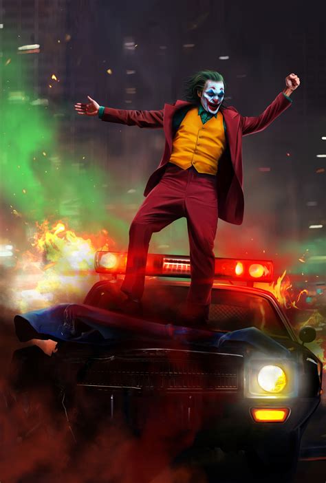 Joker with words desktop and mobile hd wallpaper. Joker 2019 Artwork Wallpaper, HD Artist 4K Wallpapers ...