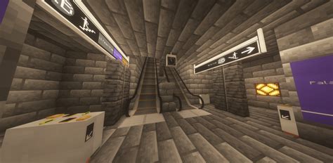 Subwaymetro Stations Of Line 2 Mtr Mod Minecraft Map