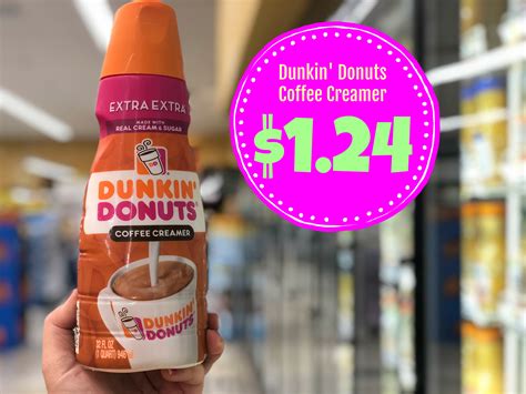 Dunkin Donuts Coffee Creamer Only 124 Each With Kroger Mega Event
