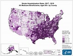 Stroke Hospitalization Rates, Total Population Ages 65 and ...