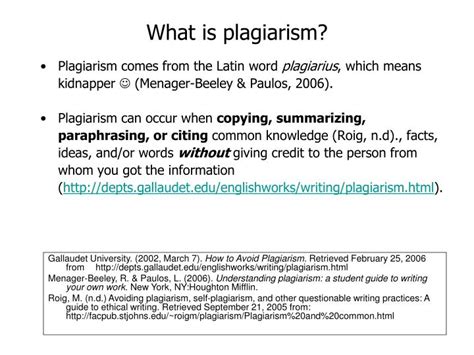 How can i prevent plagiarism? PPT - How to Avoid Plagiarism PowerPoint Presentation - ID ...