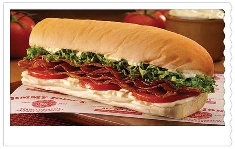 Jimmy Johns Jjblt Jimmy Johns Food Gourmet Sandwiches