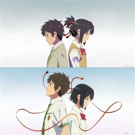 Your Name Mitsuha And Taki Filmes De Anime Animes Wallpapers Anime