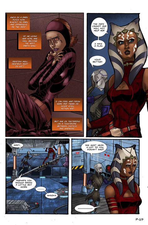 Is On Fire This Weekend With Page 19 Asajj Is Skeptical But Ahsoka Is Convinced She Can Still