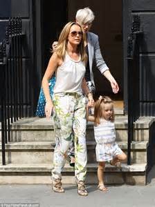Britains Got Talent Judge Amanda Holden Goes Shopping With Daughter