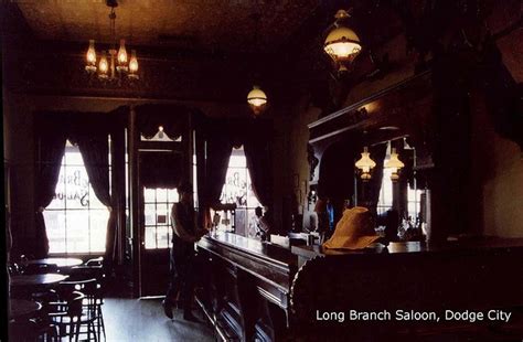 The Interior Of The Long Branch Saloon Dodge City Kansas