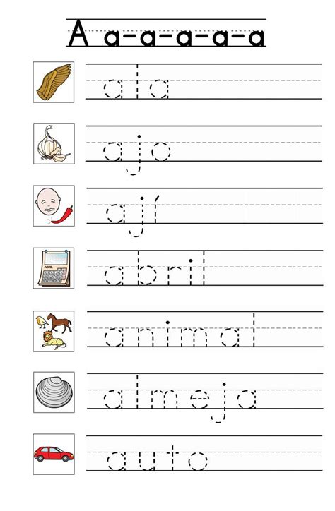 Juegos interactivos preescolar / juegos interactivos principios de conteo jardin de infancia aprendizaje : Escritura guiada de palabras, vocal A Nivel Kínder ...