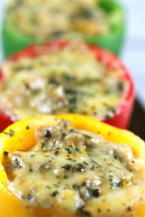 Homemade hamburger helper is an easy weeknight dinner recipe made with ground beef, egg noodles and condensed cream of mushroom soup. Stuffed Bell Peppers with Creamy Chicken Mushroom Sauce ...