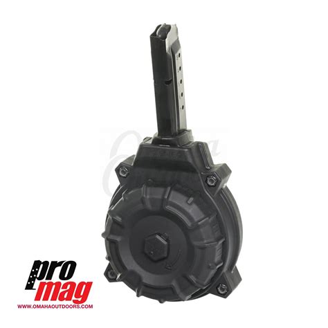 Promag Smith And Wesson Shield 9mm 50 Round Drum Magazine