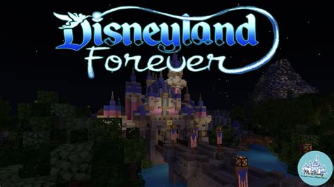 Disneyland Forever Mcdisney Minecraft Fireworks Show Youtube