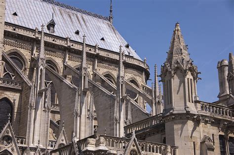 Flying Buttress At Nortre Dame Cathedral Photograph By Jon Berghoff