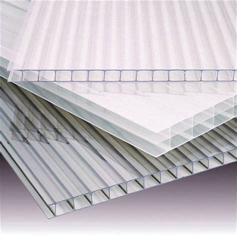 China Custom 8mm Clear Twin Wall Polycarbonate Sheet Suppliers