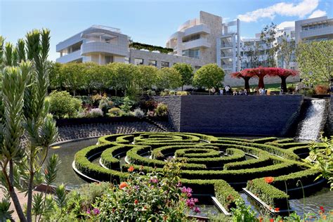 The Getty Center Review Grading Gardens