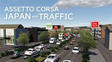 Realistic Japan With Traffic Assetto Corsa Kanazawa Free Roam Youtube