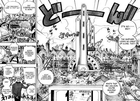One Piece Chapter 327 The Shipyard On Sousenshima Dock 1 One