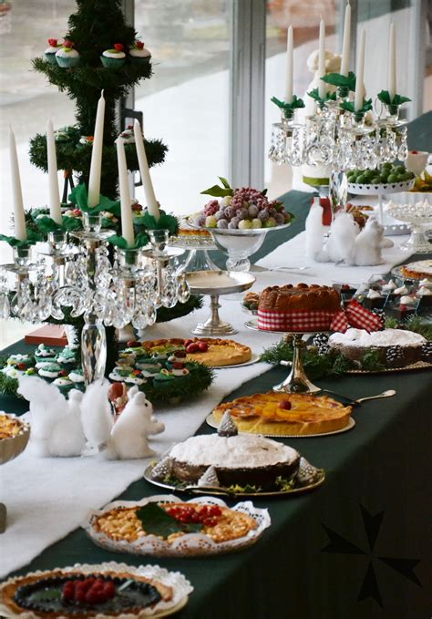 2030 Christmas Dessert Table Setup